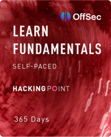 Image of AVT000 OffSec's Learn Fundamentals 1-Year Subscription ID 42079100