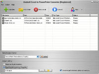 Image of AVT100 Aostsoft Excel to PowerPoint Converter ID 4656437