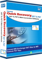 Image of AVT100 Quick Recovery for MS Exchange OST to MS Outlook PST - Corporate License ID 1020201