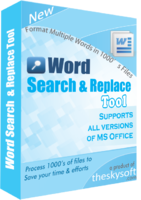 Image of AVT100 Word Search and Replace Tool ID 4616086