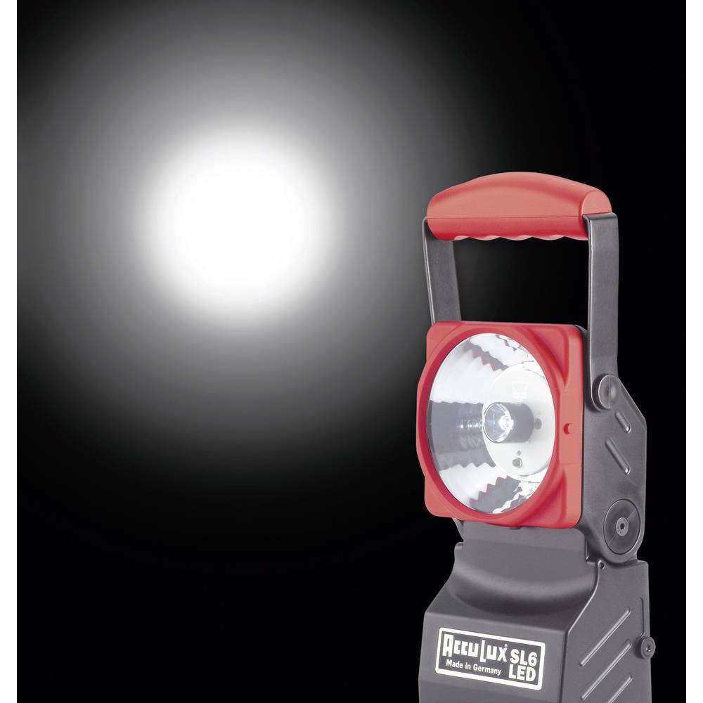 Image of AccuLux LED (monochrome) Cordless handheld searchlight SL6 LED 170 lm 456541