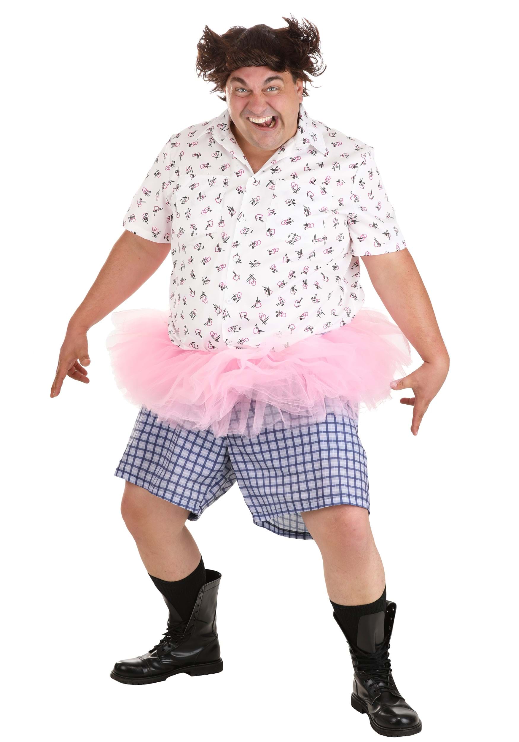 Image of Ace Ventura Tutu Costume for Plus Size Adult Men ID FUN2305PL-2X