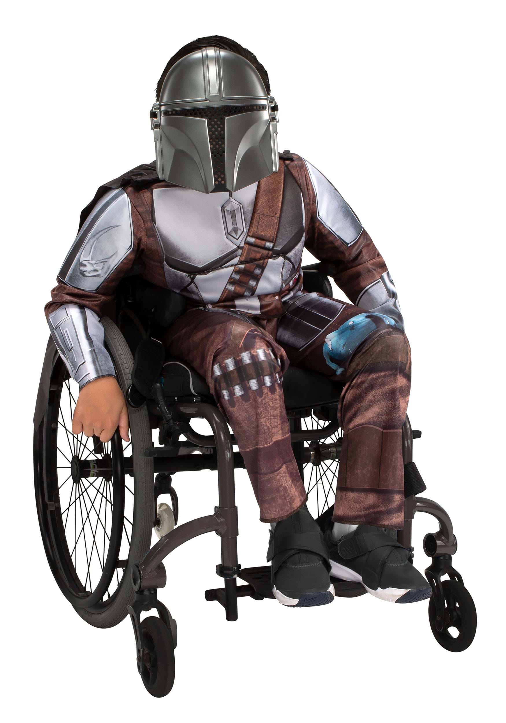 Image of Adaptive The Mandalorian Kid's Costume | Adaptive Star Wars Costumes ID JWC1512-M
