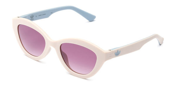 Image of Adidas Originals AOR026 041020 51 Lunettes De Soleil Femme Blanches FR