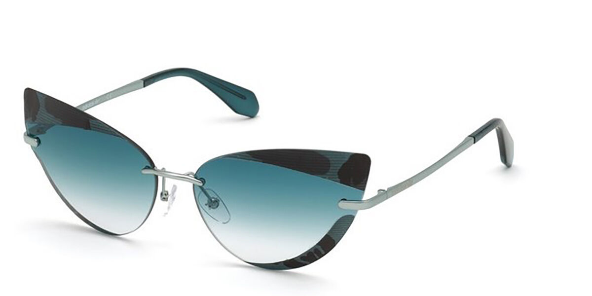 Image of Adidas Originals OR0016 84W Gafas de Sol para Mujer Azules ESP