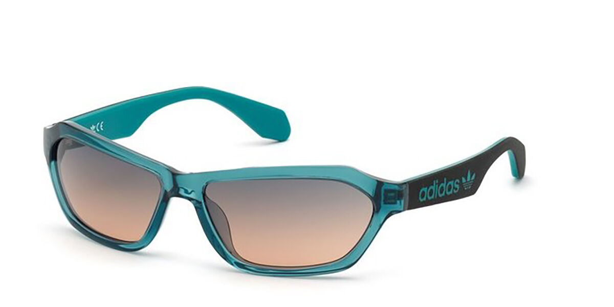 Image of Adidas Originals OR0021 87W Óculos de Sol Verdes Masculino PRT