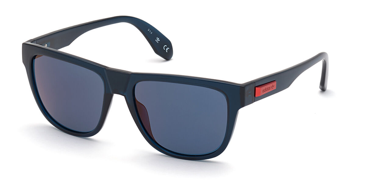 Image of Adidas Originals OR0035 90X Óculos de Sol Azuis Masculino BRLPT