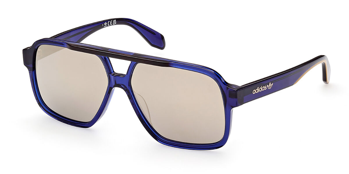 Image of Adidas Originals OR0066 91G Óculos de Sol Azuis Masculino BRLPT