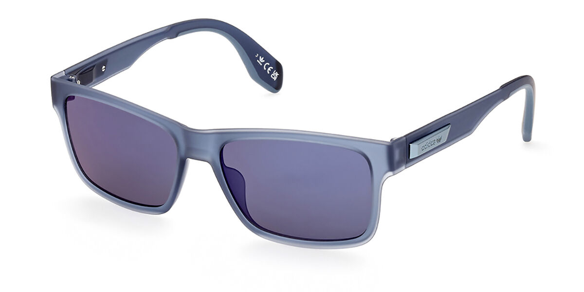 Image of Adidas Originals OR0067 91X Óculos de Sol Azuis Masculino PRT