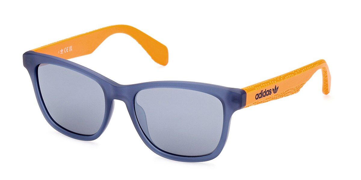 Image of Adidas Originals OR0069 91C Óculos de Sol Azuis Masculino BRLPT