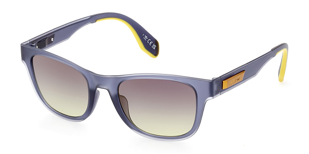 Image of Adidas Originals OR0079 91X Óculos de Sol Azuis Masculino PRT