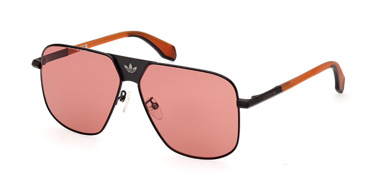 Image of Adidas Originals OR0091 02J 60 Lunettes De Soleil Homme Noires FR