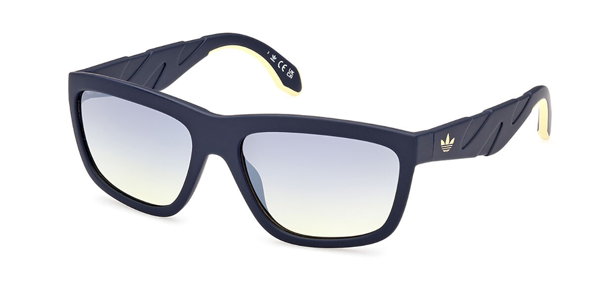 Image of Adidas Originals OR0094 91X Óculos de Sol Azuis Masculino PRT