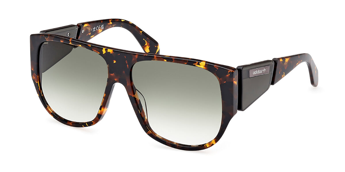 Image of Adidas Originals OR0097 52P 59 Lunettes De Soleil Homme Tortoiseshell FR