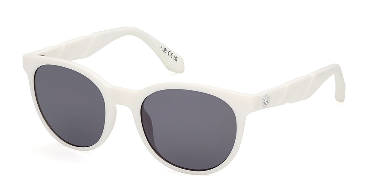 Image of Adidas Originals OR0102 21A 53 Lunettes De Soleil Homme Blanches FR