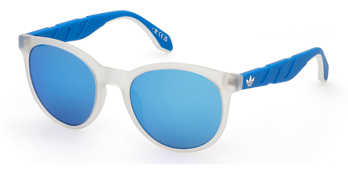 Image of Adidas Originals OR0102 26X 53 Lunettes De Soleil Homme Blanches FR