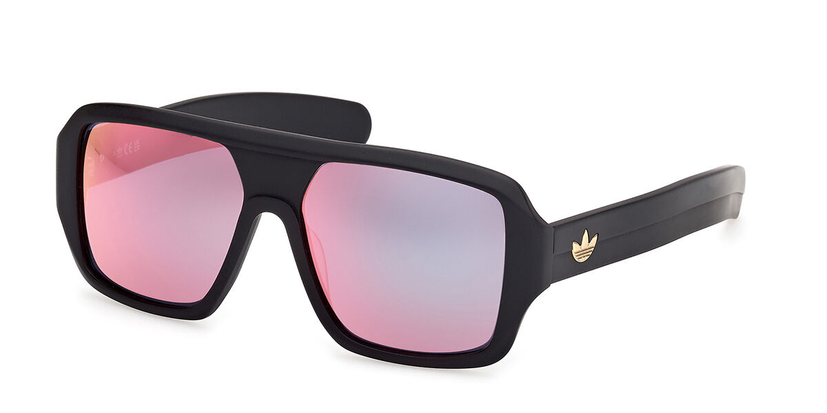 Image of Adidas Originals OR0132 02U 57 Lunettes De Soleil Homme Noires FR