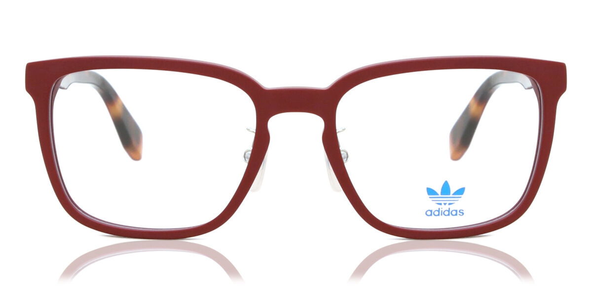 Image of Adidas Originals OR5015-H 067 55 Czerwone Męskie Okulary Korekcyjne PL