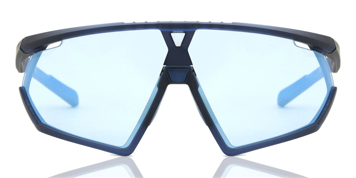 Image of Adidas SP0001 91V 135 Lunettes De Soleil Homme Bleues FR