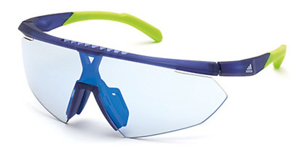 Image of Adidas SP0015 91X Óculos de Sol Azuis Masculino PRT