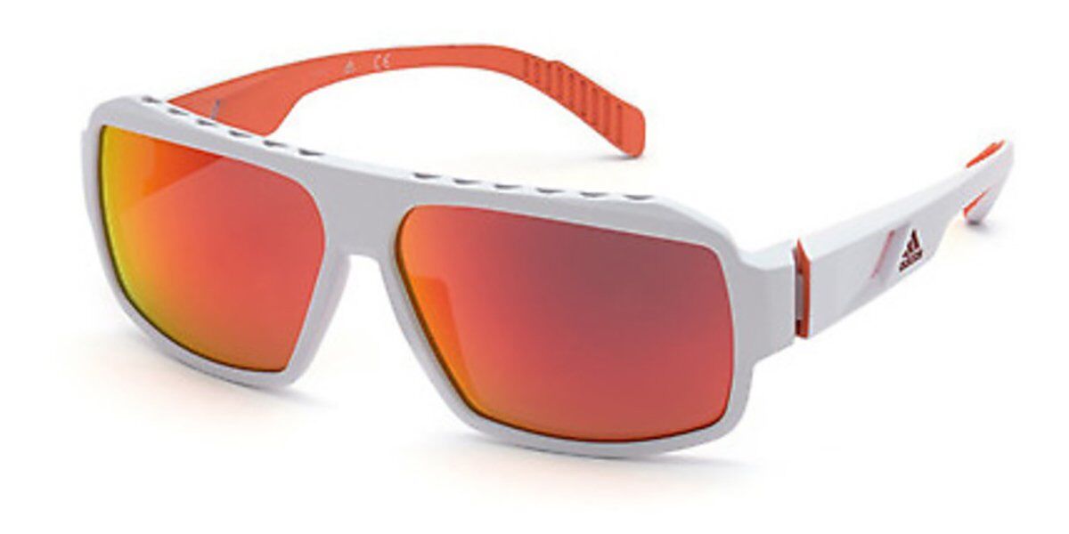 Image of Adidas SP0026 21L 62 Lunettes De Soleil Homme Blanches FR