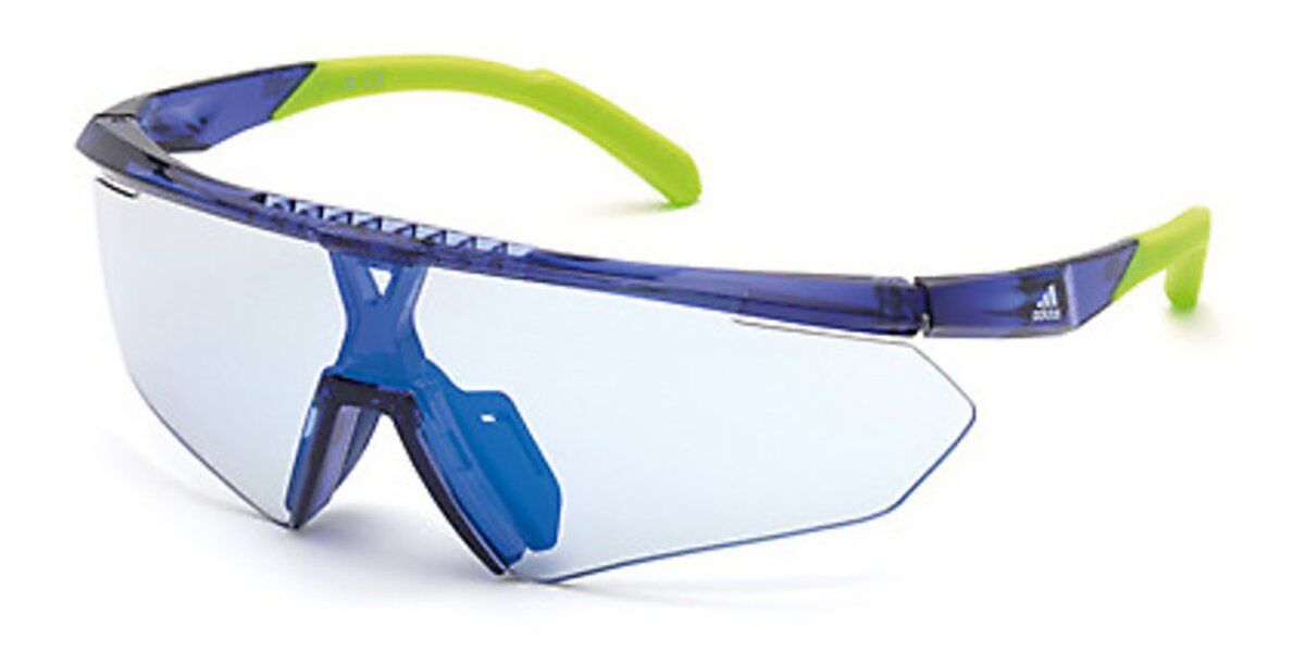 Image of Adidas SP0027 91X Óculos de Sol Azuis Masculino BRLPT
