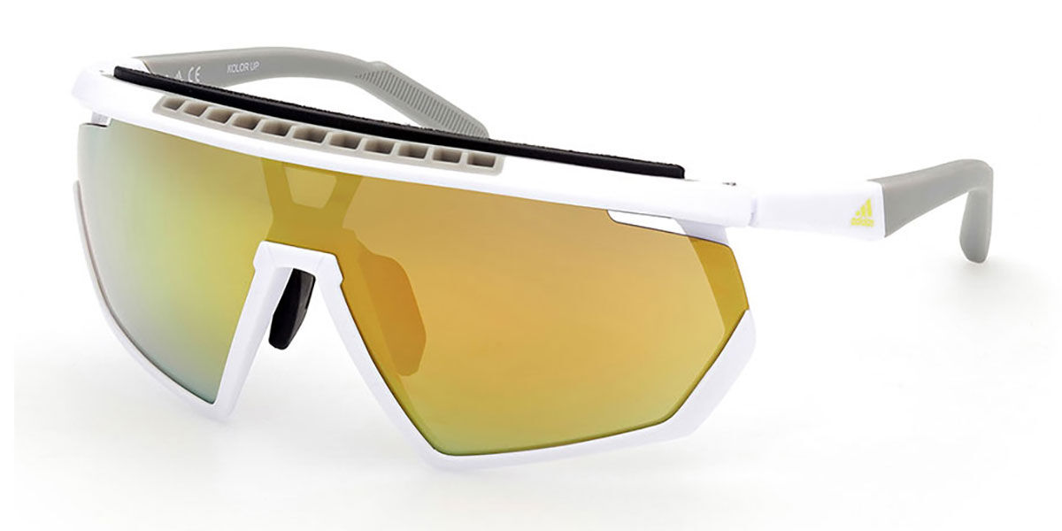 Image of Adidas SP0029-H 21G Óculos de Sol Brancos Masculino BRLPT