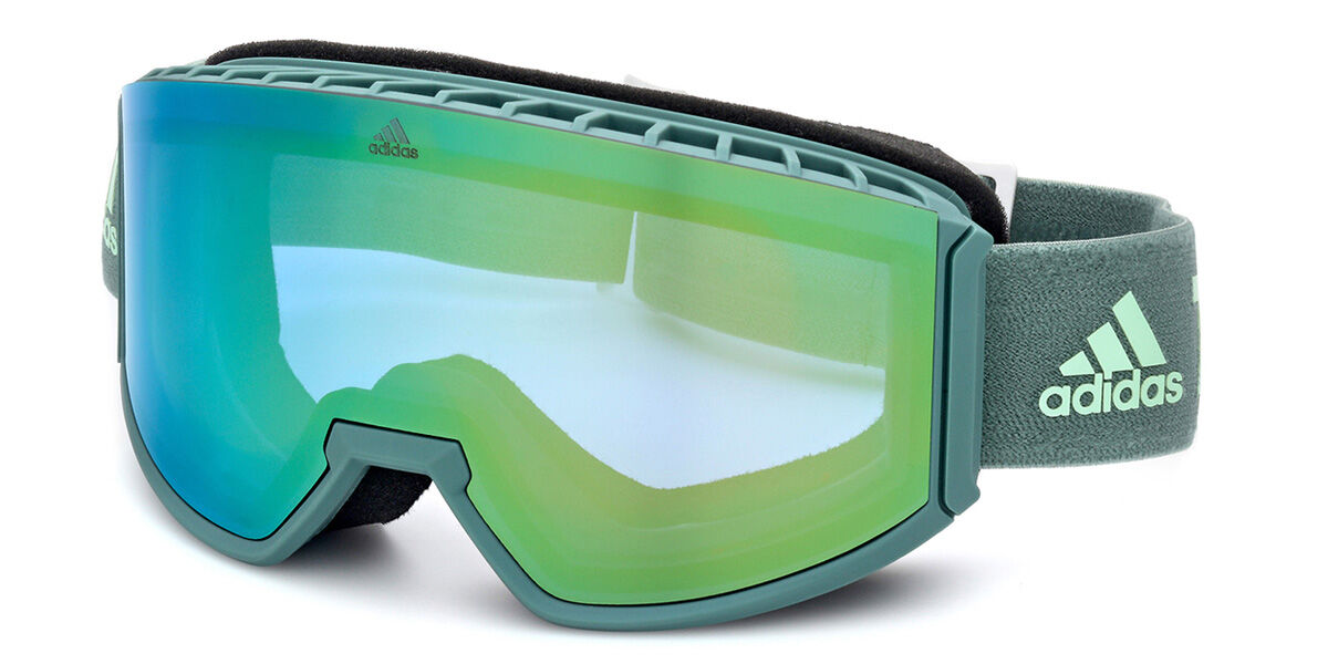 Image of Adidas SP0040 05C 166 Lunettes De Soleil Homme Vertes FR