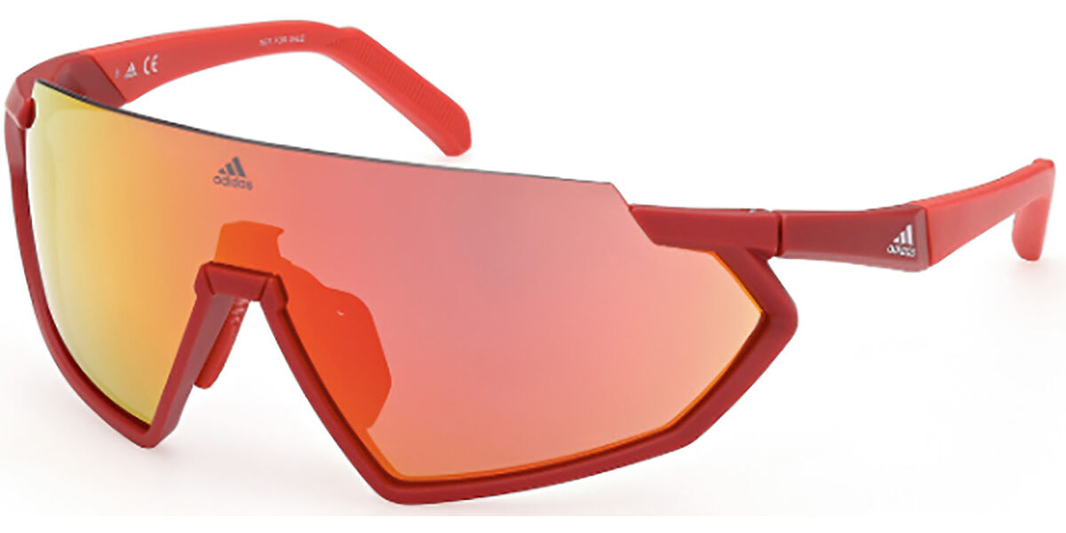 Image of Adidas SP0041 67U Óculos de Sol Vermelhos Masculino BRLPT