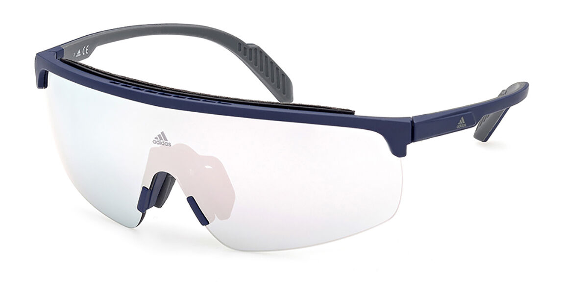 Image of Adidas SP0044 92C Óculos de Sol Azuis Masculino PRT