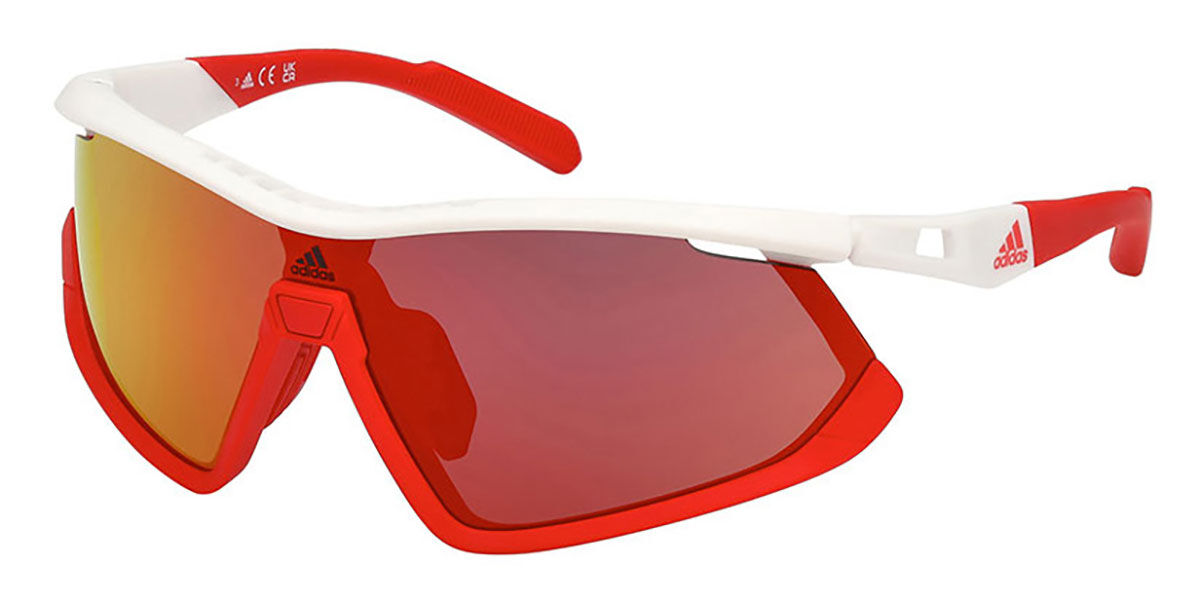 Image of Adidas SP0055 24L Óculos de Sol Vermelhos Masculino BRLPT