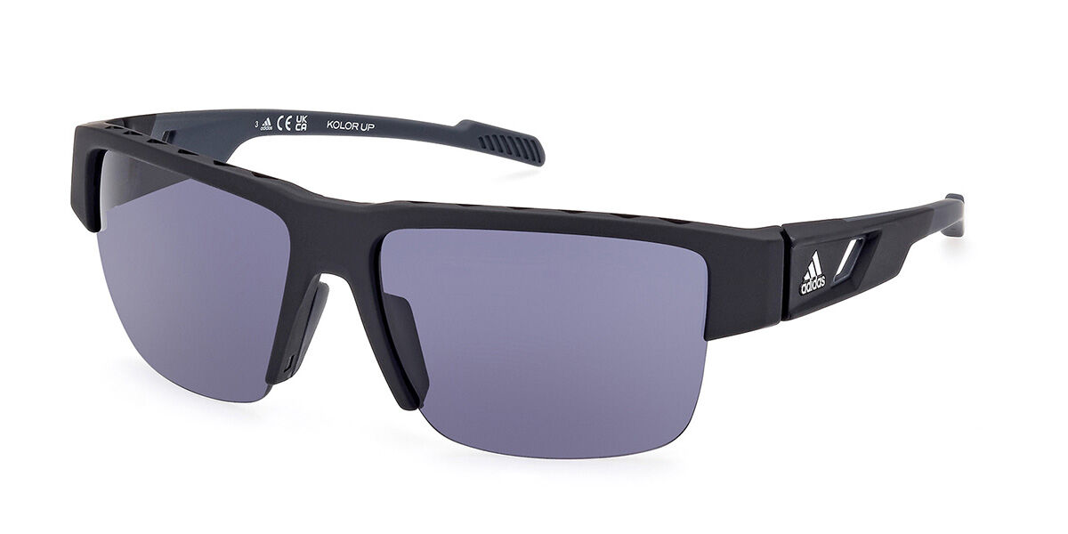 Image of Adidas SP0070 02A 68 Lunettes De Soleil Homme Noires FR