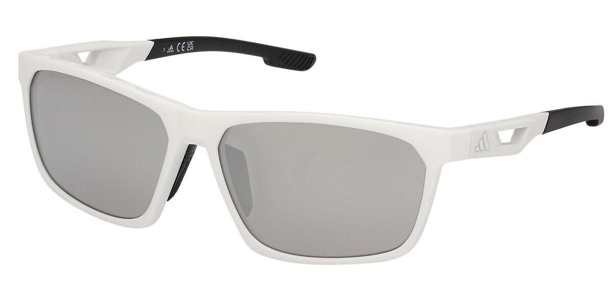 Image of Adidas SP0101 21C 59 Lunettes De Soleil Homme Blanches FR