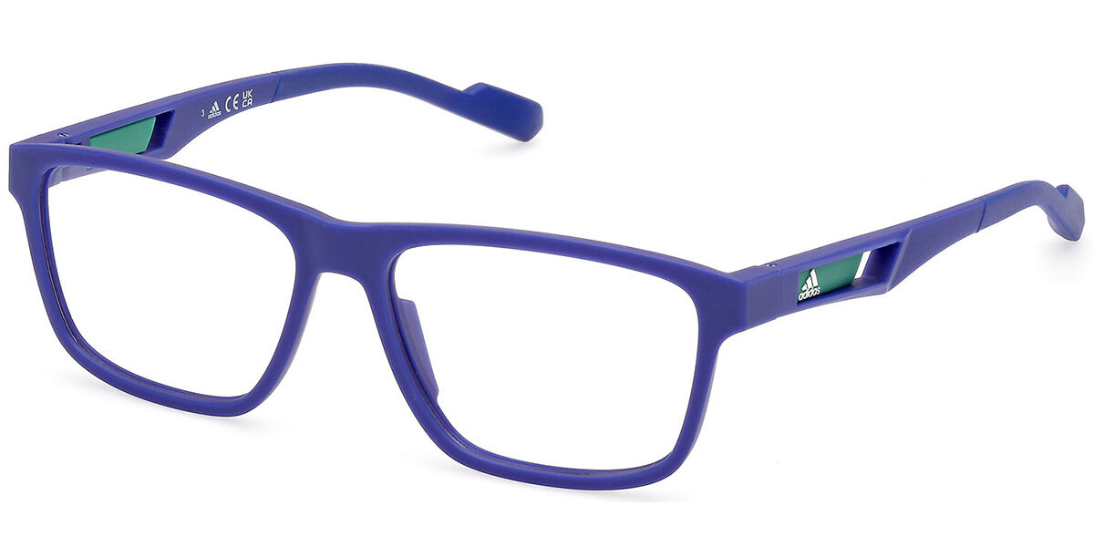 Image of Adidas SP5056 092 Óculos de Grau Azuis Masculino PRT