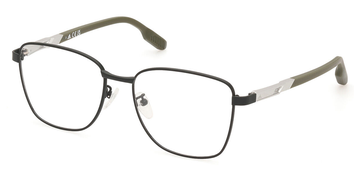 Image of Adidas SP5082-D Formato Asiático 051 Óculos de Grau Verdes Masculino BRLPT