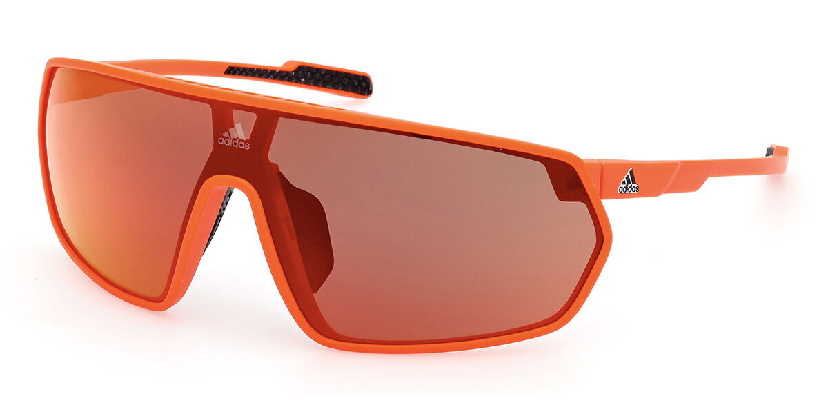 Image of Adidas Sp0089 PRFM Shield 43L Óculos de Sol Laranjas Masculino PRT