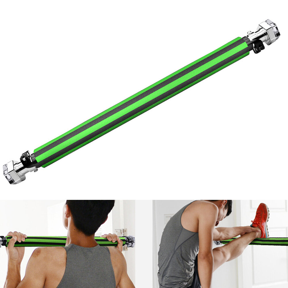Image of Adjustable Door Horizontal Bar Workout Gym Pull Up Training Bar Max Load 200kg Fitness Exercise Tools