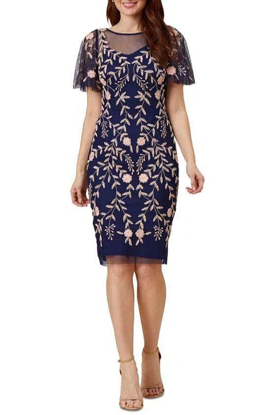 Image of Adrianna Papell AP1E205858 - Sequin Embroidered Dress