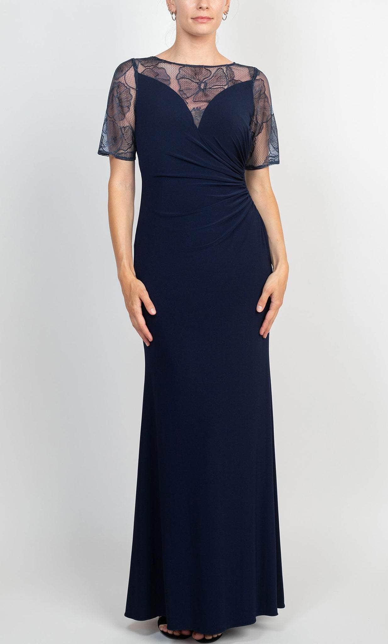 Image of Adrianna Papell AP1E208992 - Illusion Neck Gown