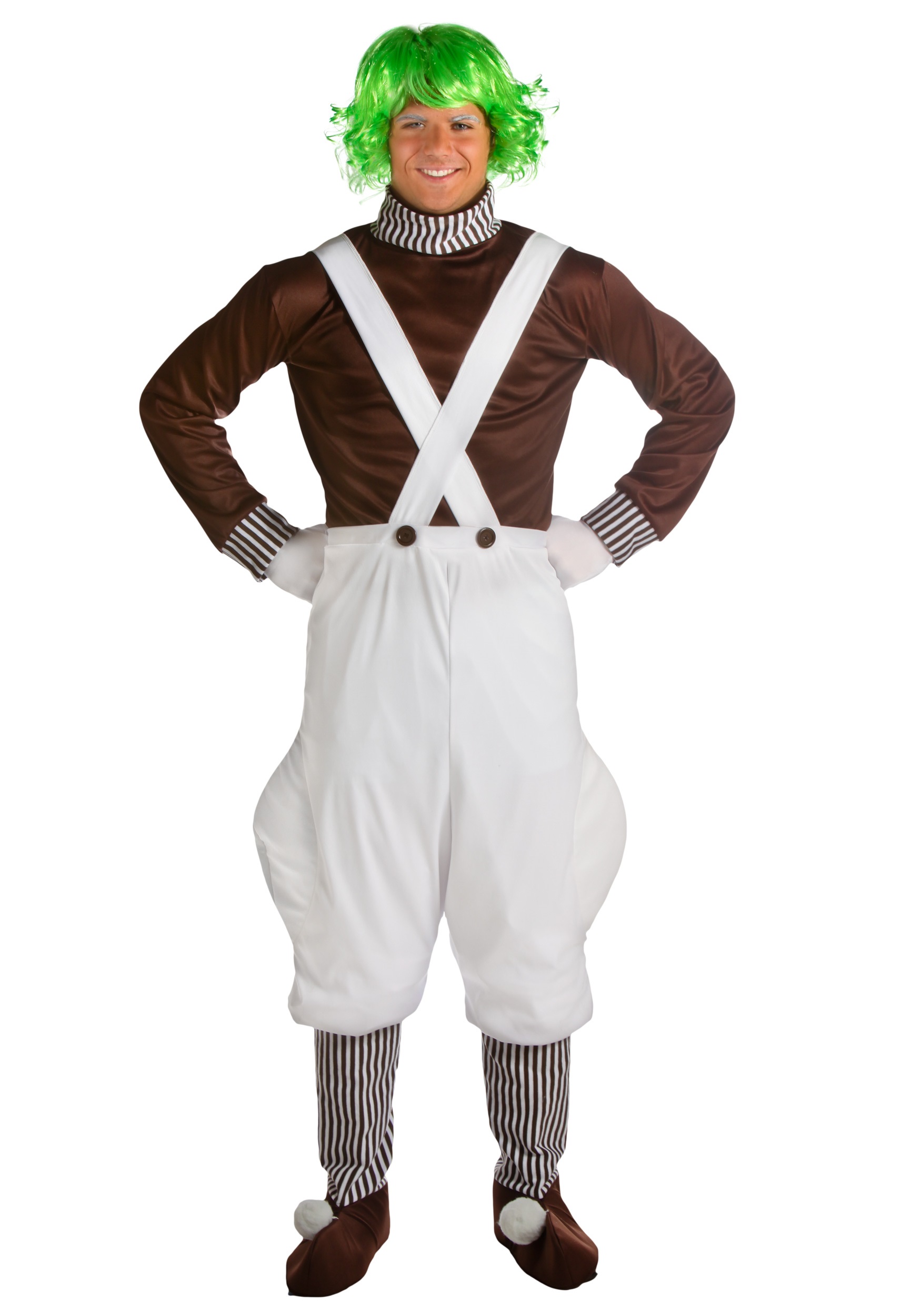 Image of Adult Classic Chocolate Factory Worker Costume | Movie Costumes ID FUN2094AD-L