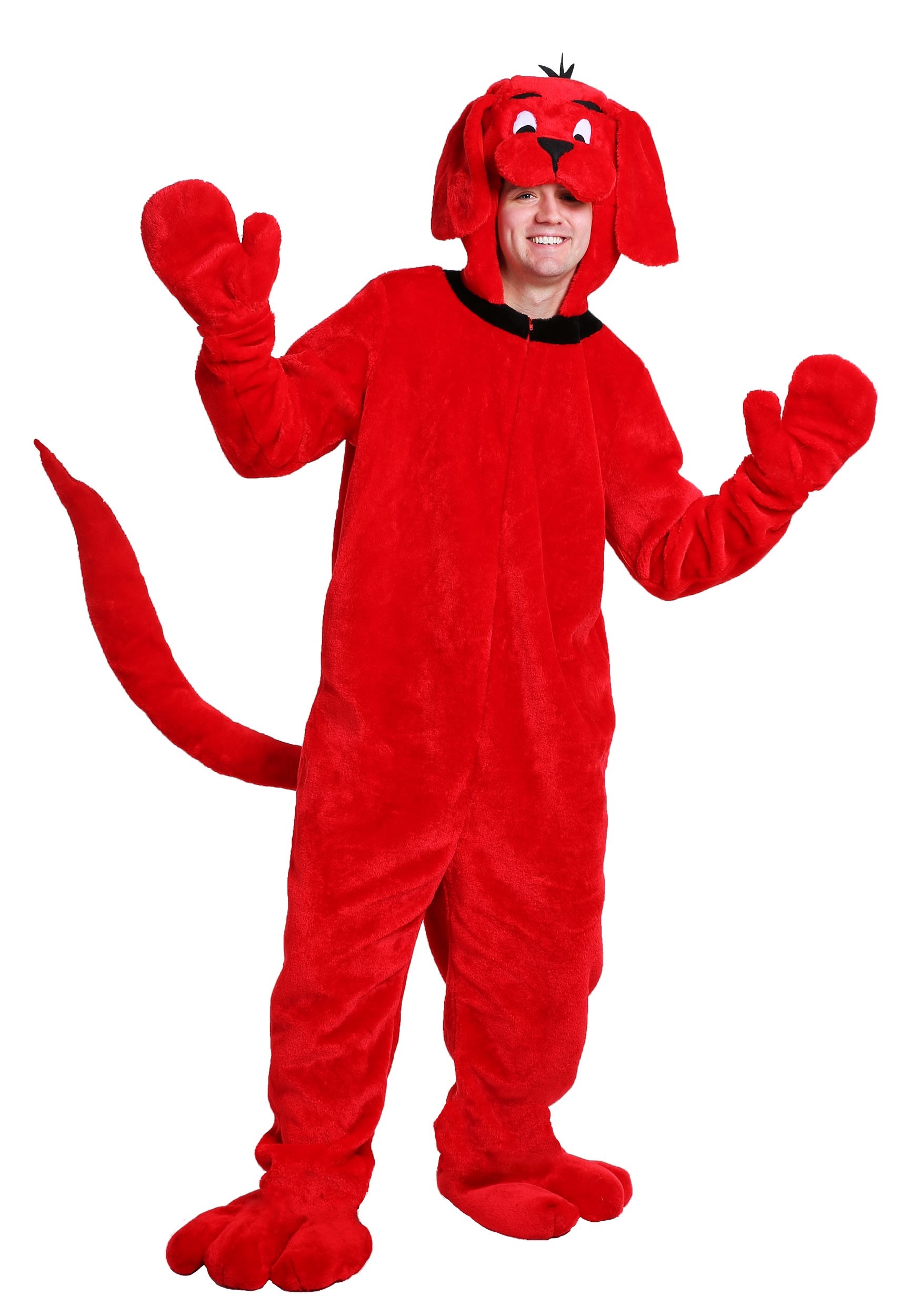 Image of Adult Clifford the Big Red Dog Plus Size Costume | Clifford Costumes ID FUN6920PL-2X