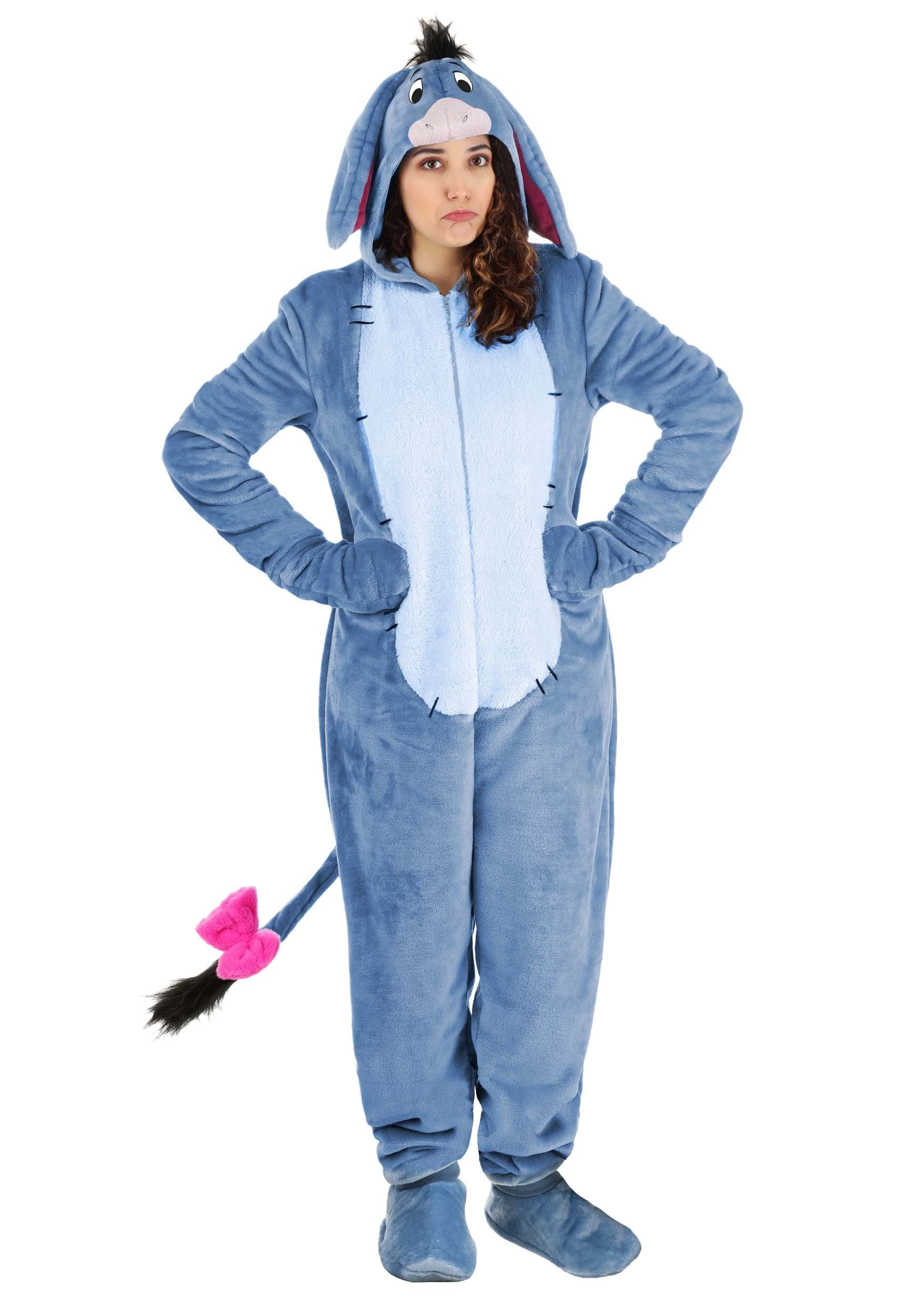 Image of Adult Deluxe Disney Eeyore Costume | Disney Costumes ID FUN4714AD-M