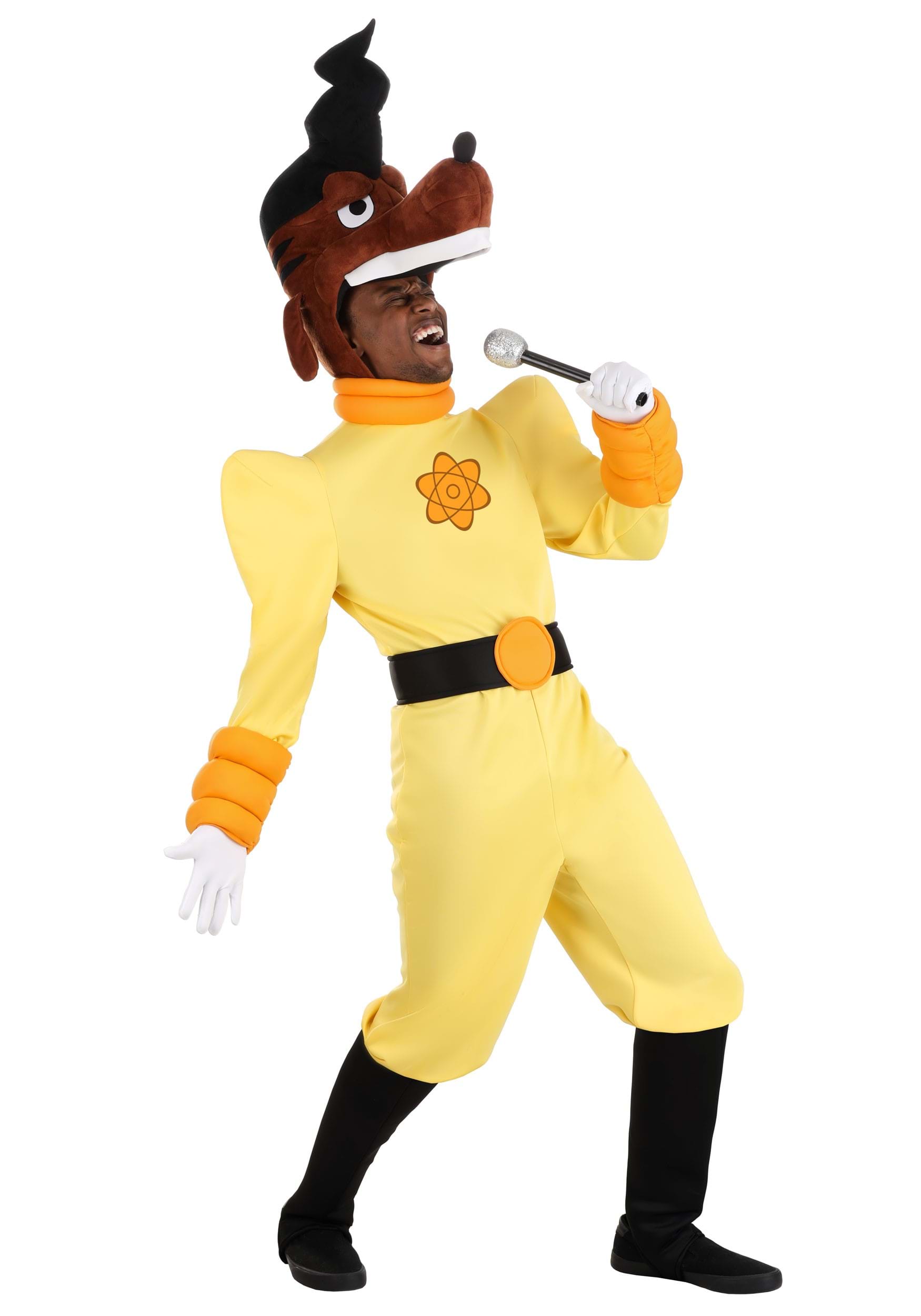 Image of Adult Deluxe Disney Goofy Movie Powerline Costume for Men ID FUN3516AD-M