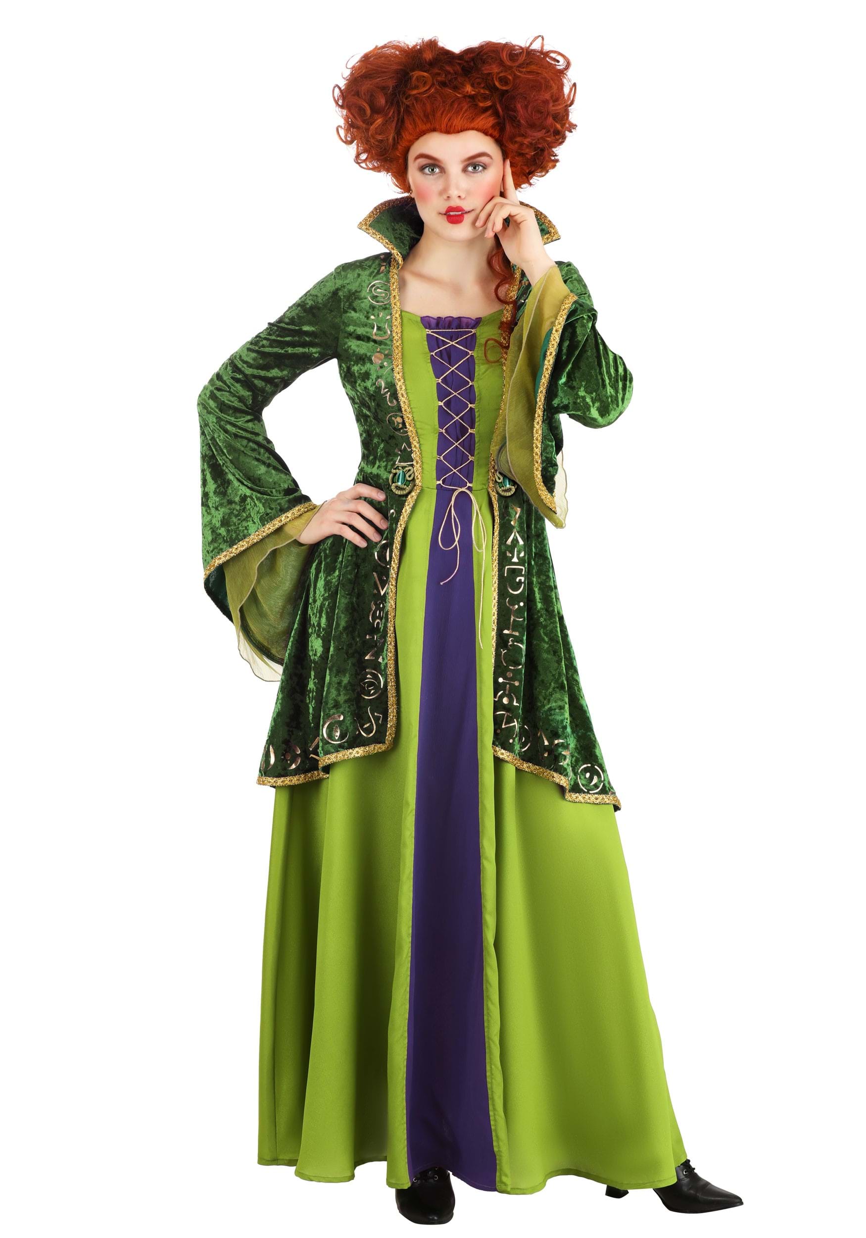 Image of Adult Deluxe Disney Winifred Sanderson Costume ID FUN4728AD-XL