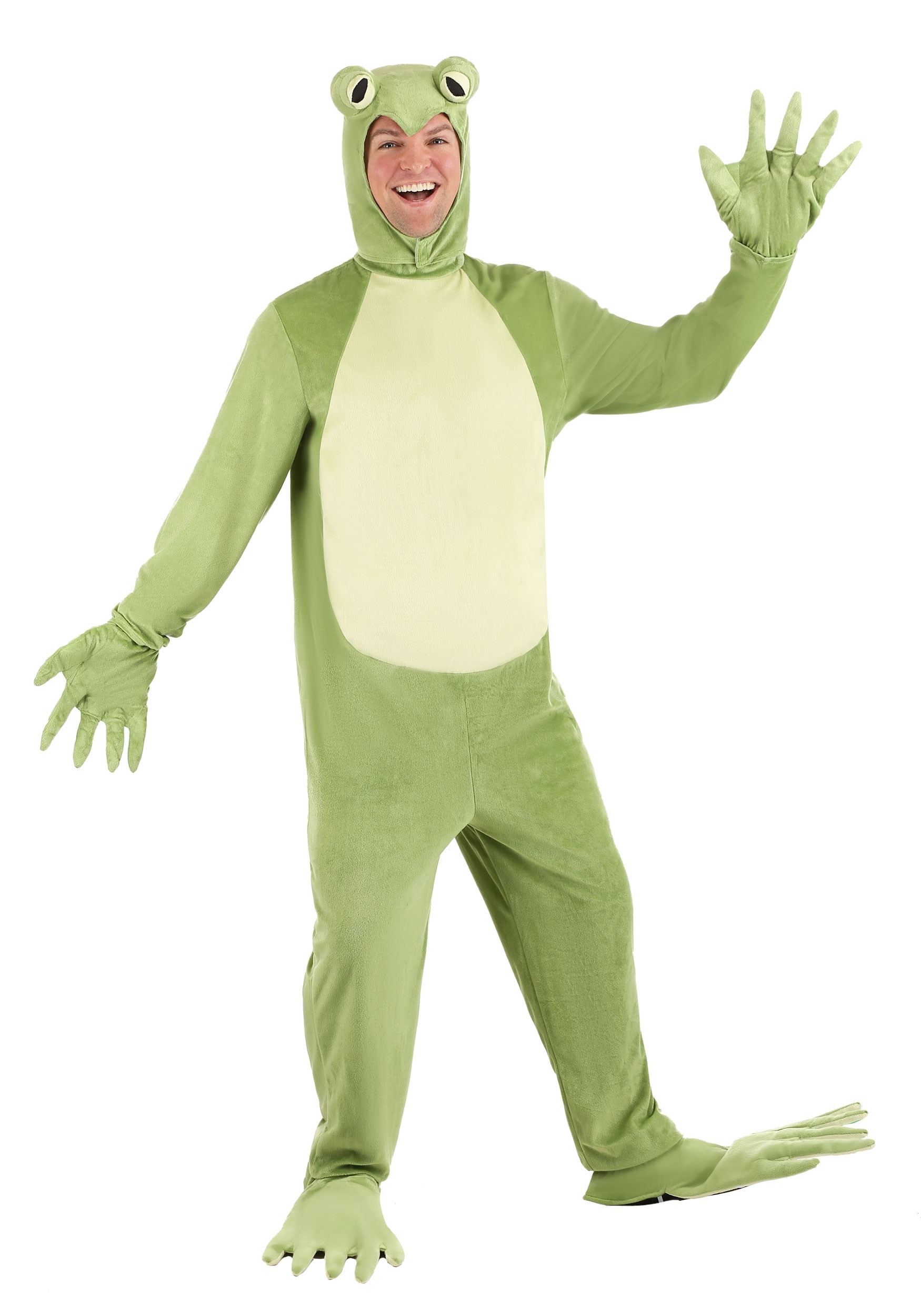 Image of Adult Deluxe Frog Costume ID FUN1605AD-L