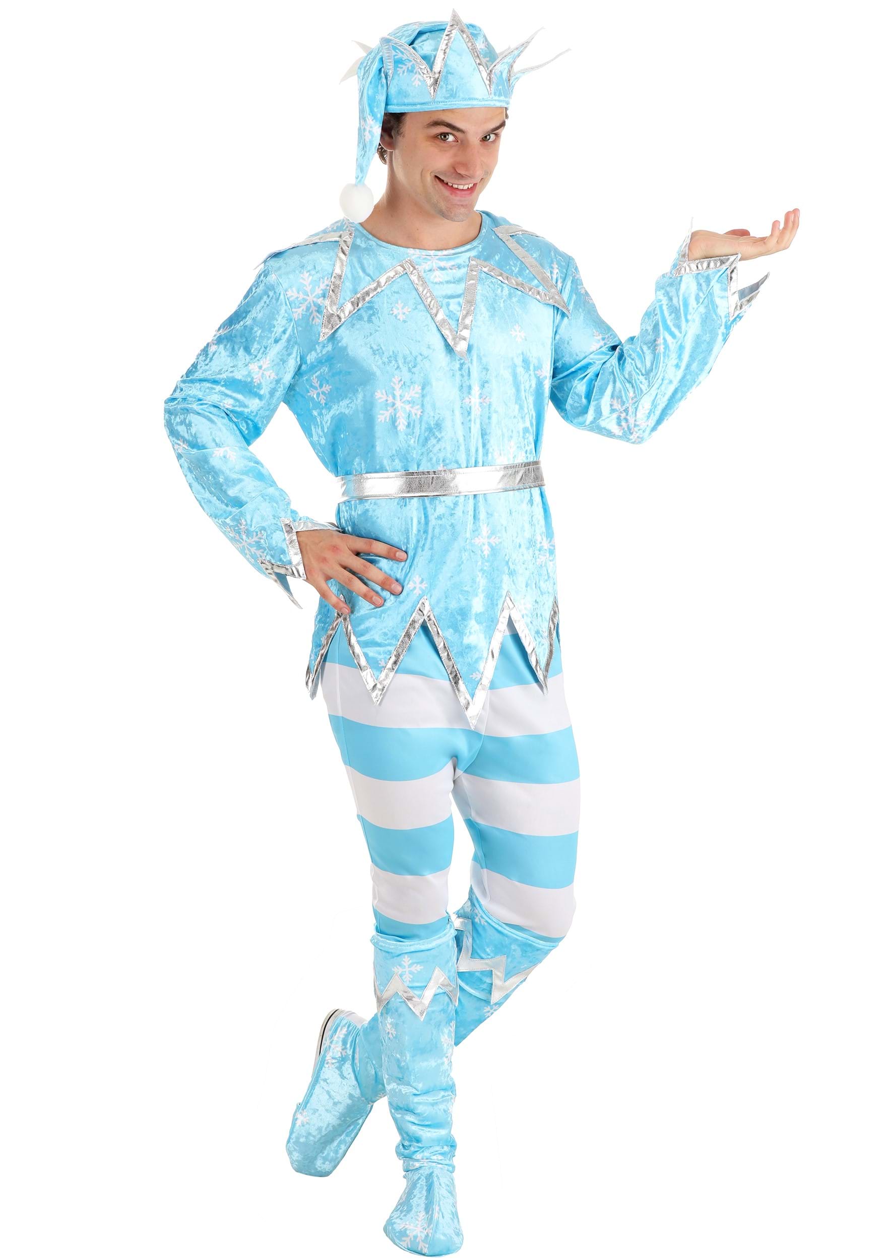 Image of Adult Deluxe Jack Frost Costume ID FUN4353AD-L