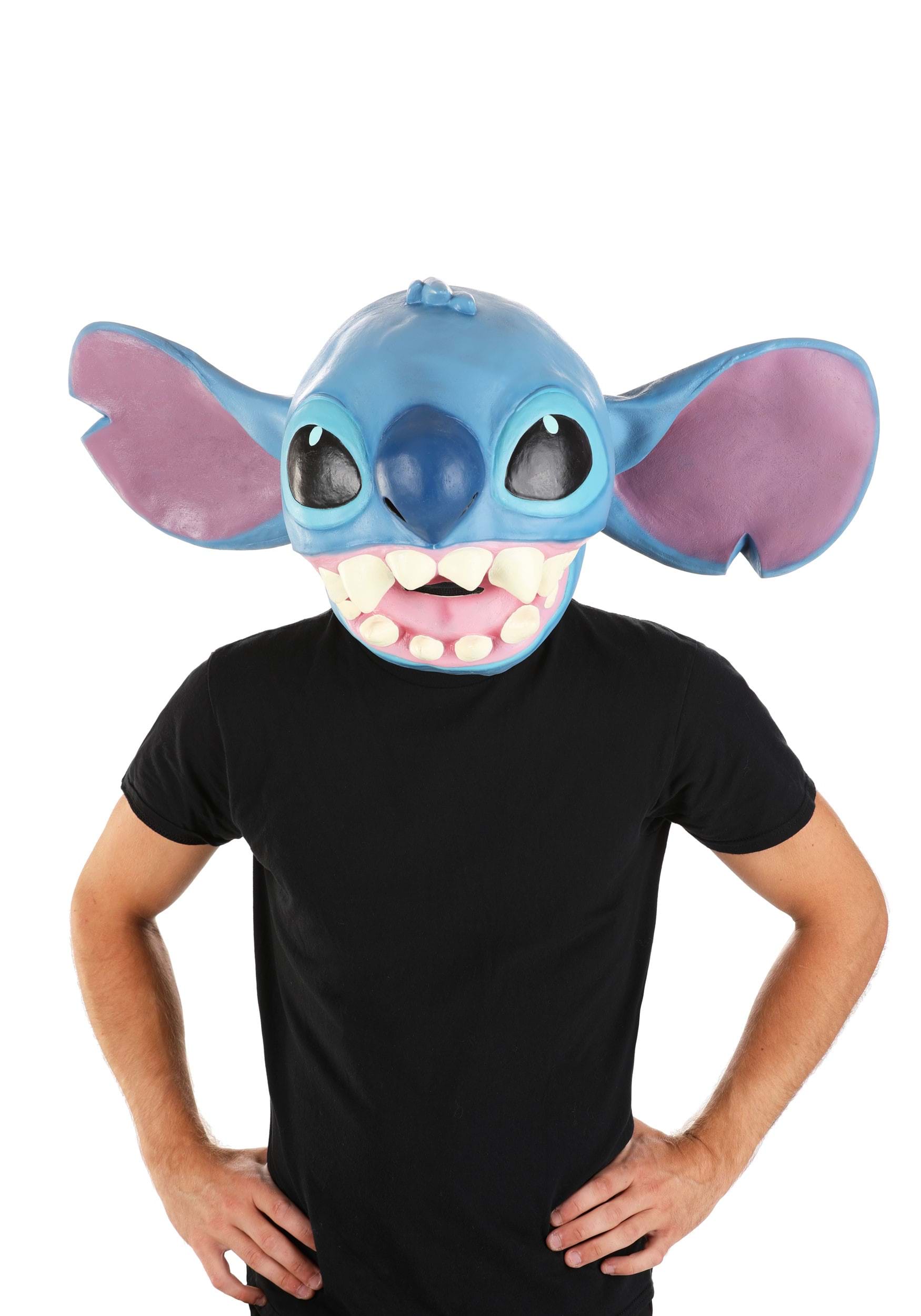Image of Adult Deluxe Stitch Latex Mask | Disney Accessories ID EL453520-ST