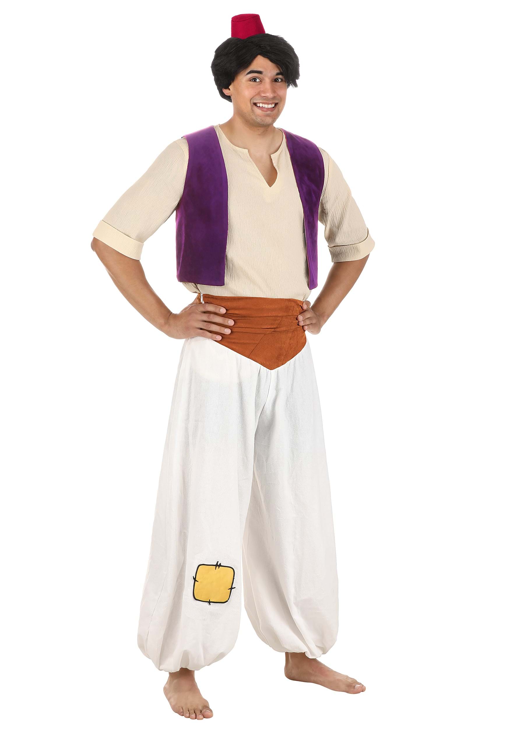 Image of Adult Disney Aladdin Deluxe Street Rat Costume ID FUN4699AD-S