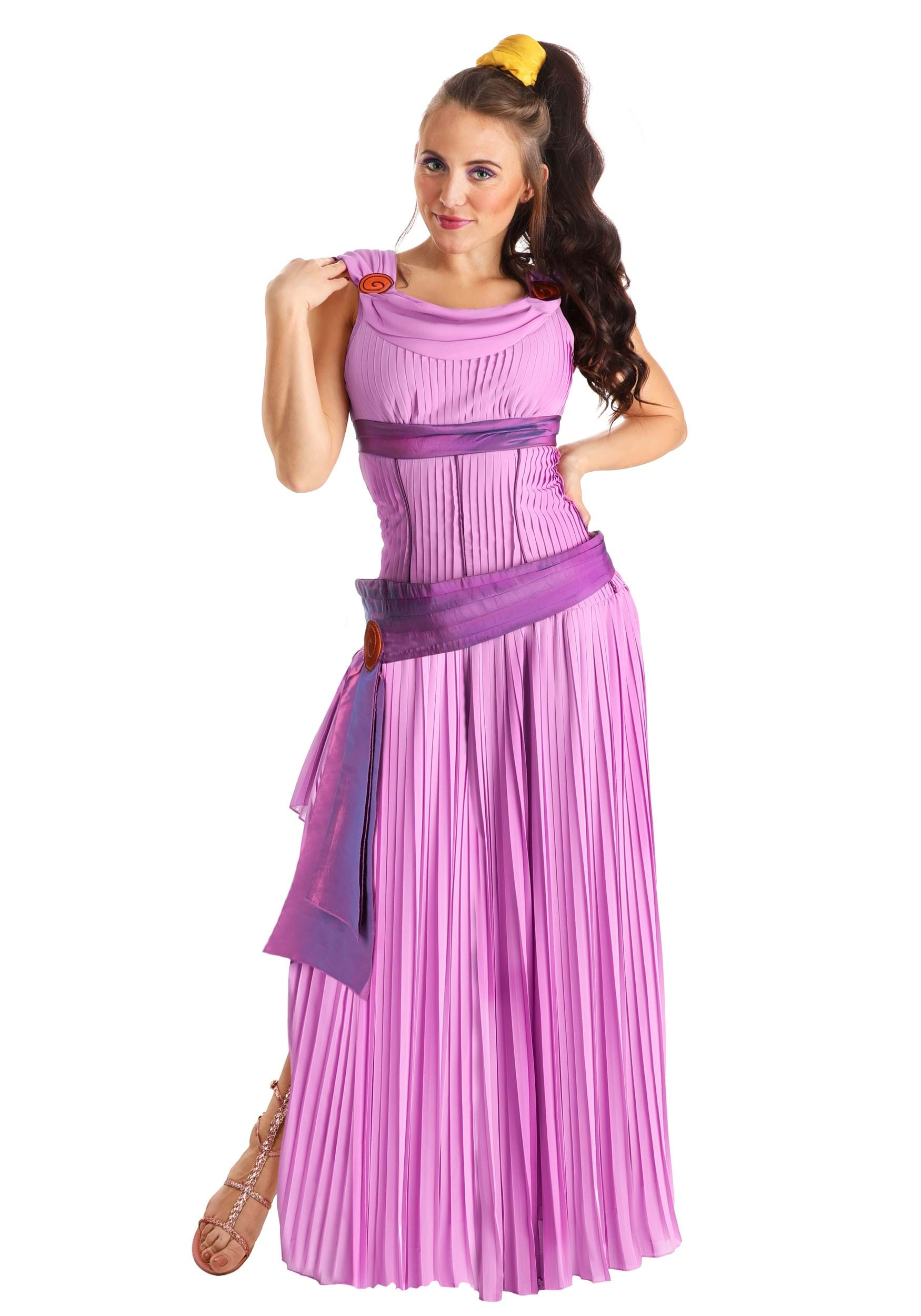 Image of Adult Disney Hercules Deluxe Megara Costume | Disney Costumes ID FUN7397AD-XL