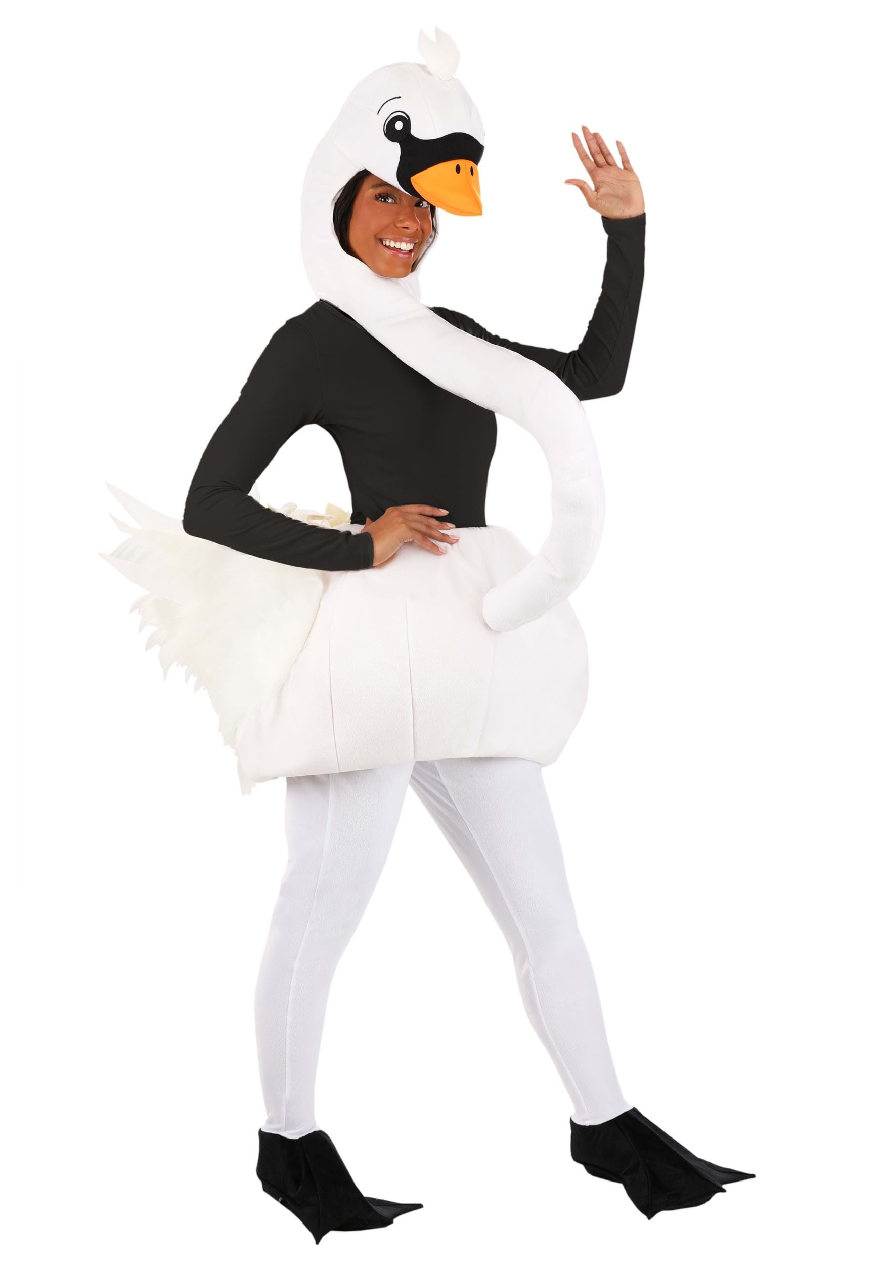Image of Adult Elegant Swan Costume | Adult Bird Costumes ID FUN5707AD-L